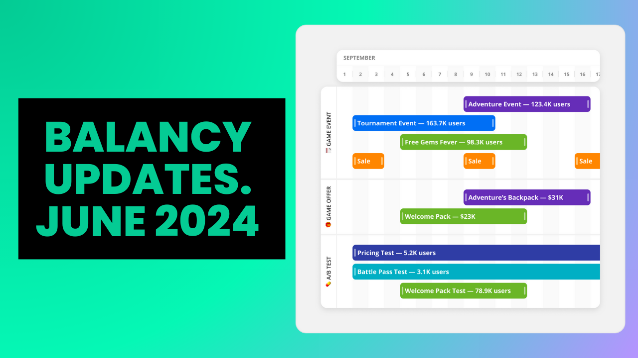 Balancy updates June 2024